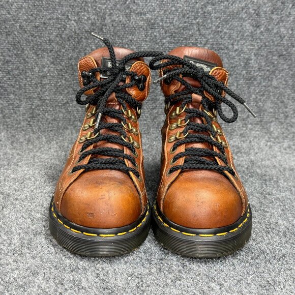 Dr. Martens Teak Safety Boots‎ Made in England  Men\'s 6 Brown Leather Steel Toe main image 16